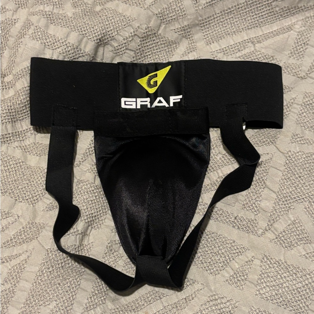 Graf Hockey Junior Protective Cup and Jock Brand New